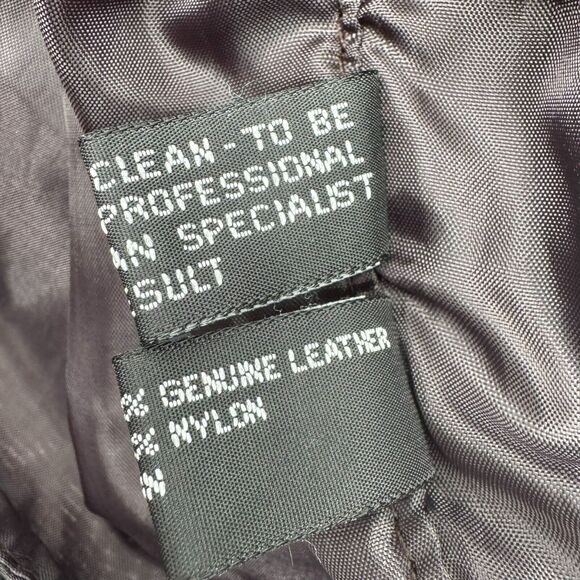 GREATLAND APPAREL Men's Large Vintage‎ Brown Genuine Leather Vest Western Cowboy - Picture 5 of 7